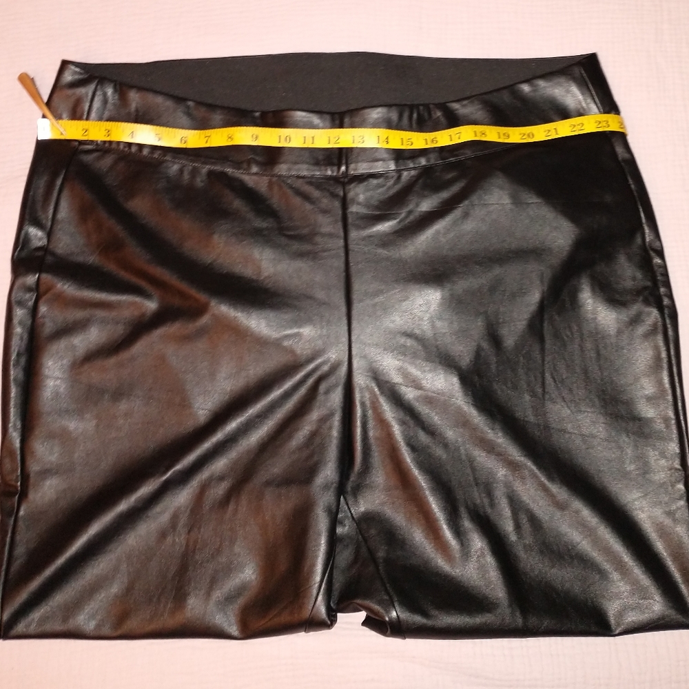 Lane Bryant faux leather pants